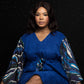 Dora Kaftan Dress in Azure