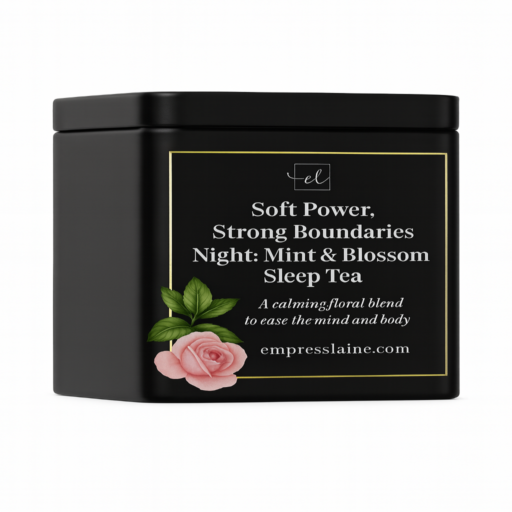 Soft Power, Strong Boundaries Night:  Mint & Blossom Sleep Tea