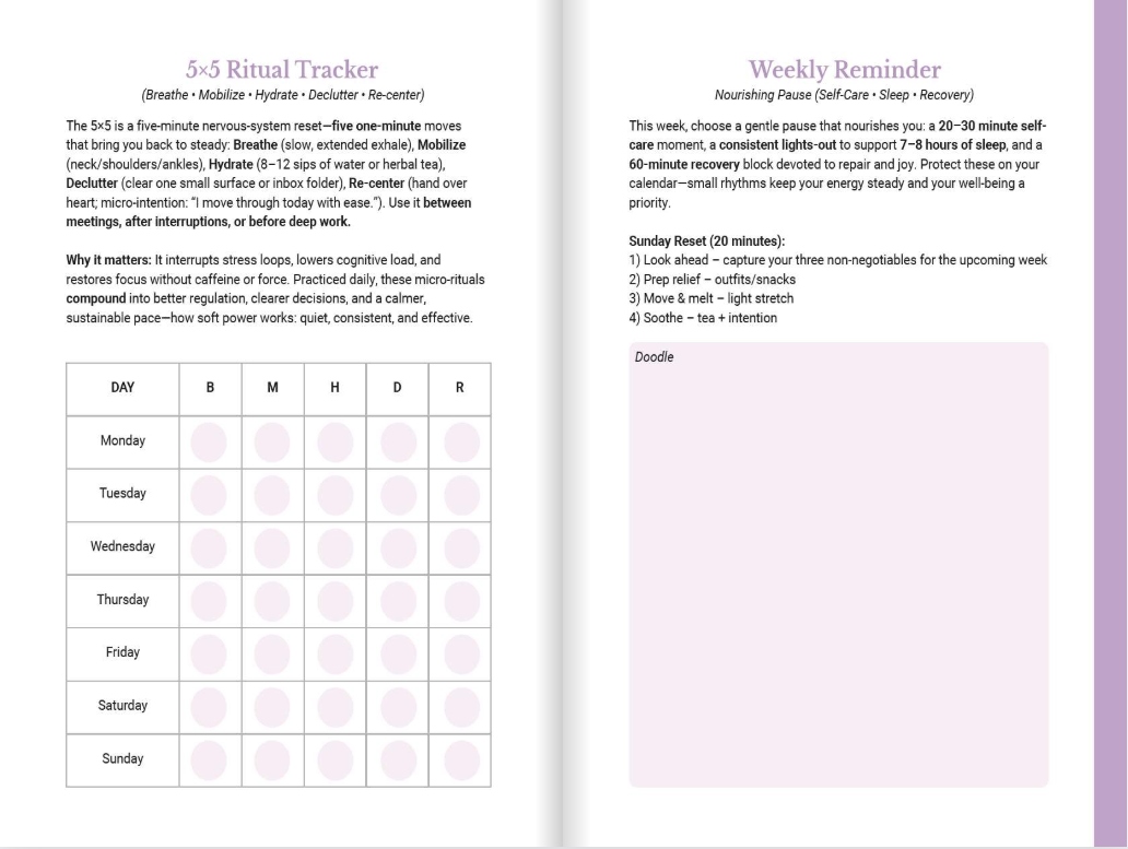 Soft Power, Strong Boundaries: A 52 Week Guided Journal for the Modern Woman